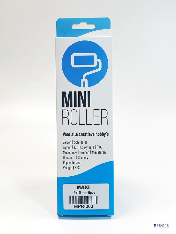 Maxi-rollerset 45x15 mm (6 pcs)